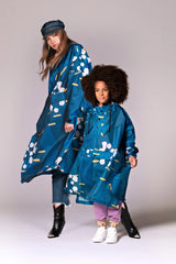Japanese Blossom Kids - Regenponcho für Kids von RAINKISS