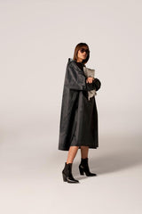 Back to Black Art Camo - Poncho von RAINKISS