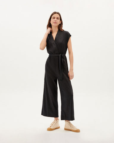 Black Malawi Jumpsuit von THINKING MU